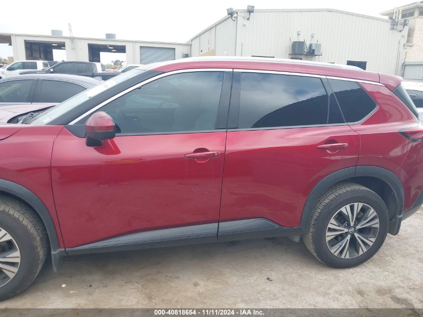 2021 Nissan Rogue Sv Fwd VIN: 5N1AT3BAXMC775344 Lot: 40818654