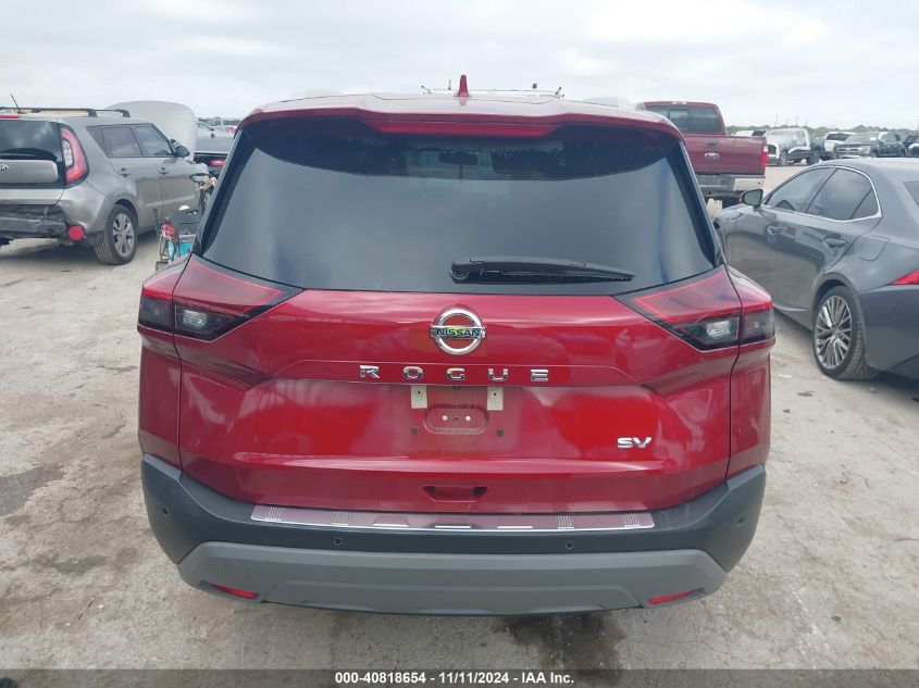 2021 Nissan Rogue Sv Fwd VIN: 5N1AT3BAXMC775344 Lot: 40818654