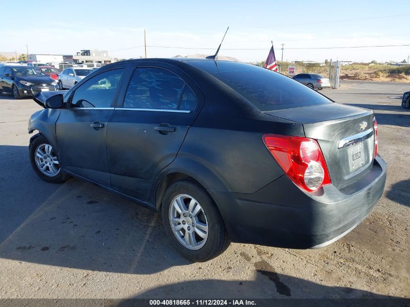 2012 Chevrolet Sonic 2Lt VIN: 1G1JC5SH5C4104260 Lot: 40818665