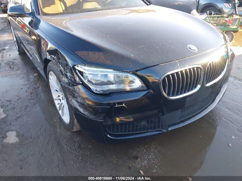 2015 BMW 750Li xDrive VIN: WBAYF8C56FD654815 Lot: 40818680