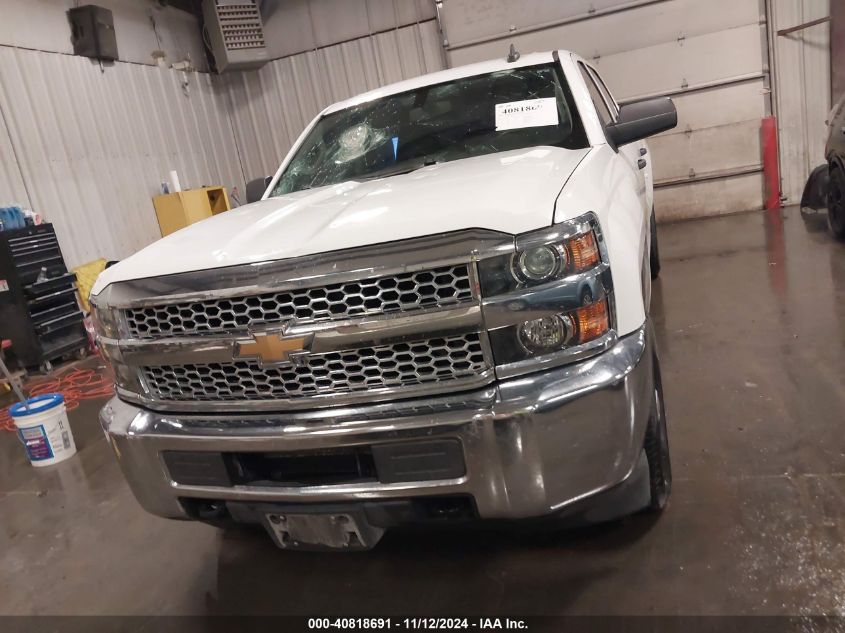 2019 Chevrolet Silverado 2500Hd Wt VIN: 1GC1KREGXKF267512 Lot: 40818691