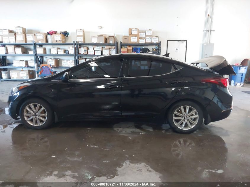 2015 Hyundai Elantra Se VIN: KMHDH4AE2FU286152 Lot: 40818721