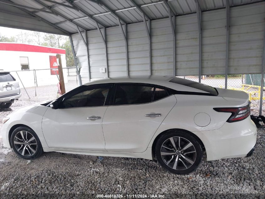 2019 Nissan Maxima 3.5 Sv VIN: 1N4AA6AVXKC369809 Lot: 40818726