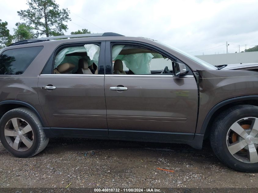 2012 GMC Acadia Slt1 VIN: 1GKKRRED3CJ146717 Lot: 40818732