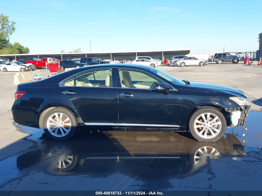 2012 Lexus Es 350 VIN: JTHBK1EG6C2507071 Lot: 40818733