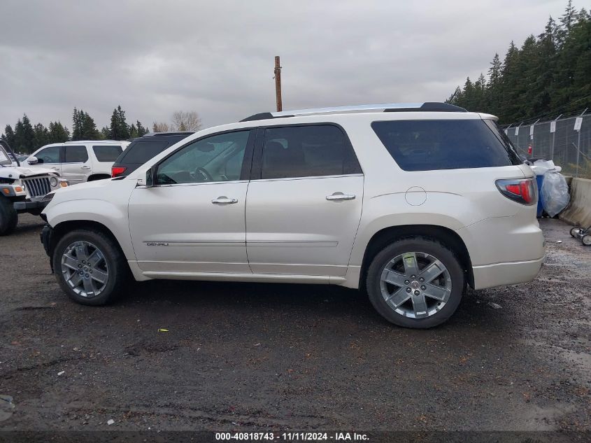 2015 GMC Acadia Denali VIN: 1GKKVTKDXFJ261915 Lot: 40818743