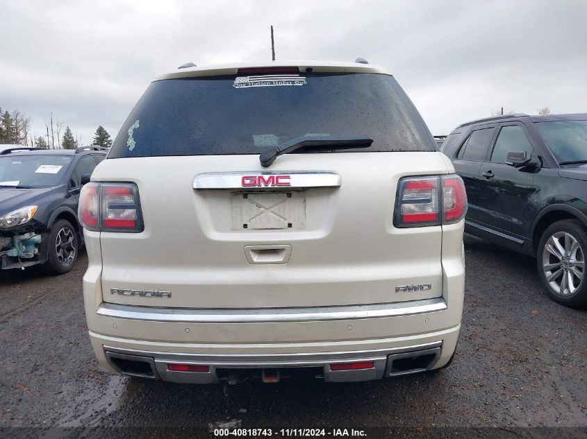 2015 GMC Acadia Denali VIN: 1GKKVTKDXFJ261915 Lot: 40818743