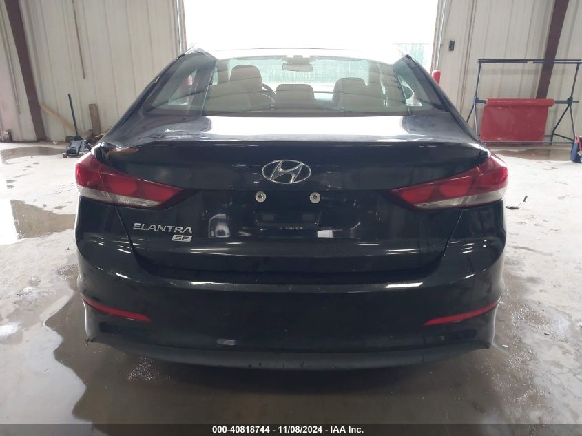 2018 Hyundai Elantra Se VIN: KMHD74LF1JU665922 Lot: 40818744