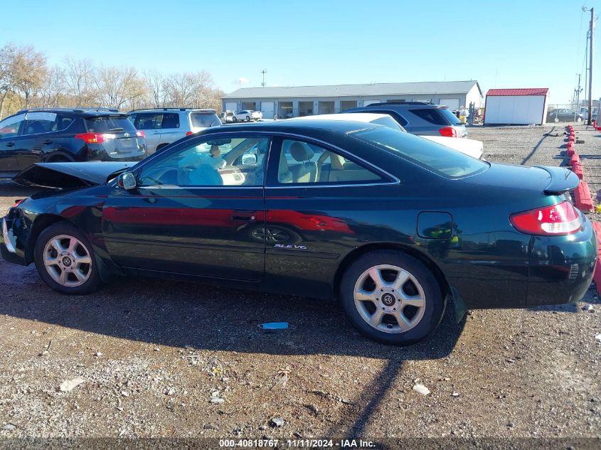 1999 Toyota Camry Solara Sle VIN: 2T1CF22PXXC228458 Lot: 40818767