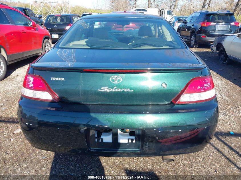 1999 Toyota Camry Solara Sle VIN: 2T1CF22PXXC228458 Lot: 40818767