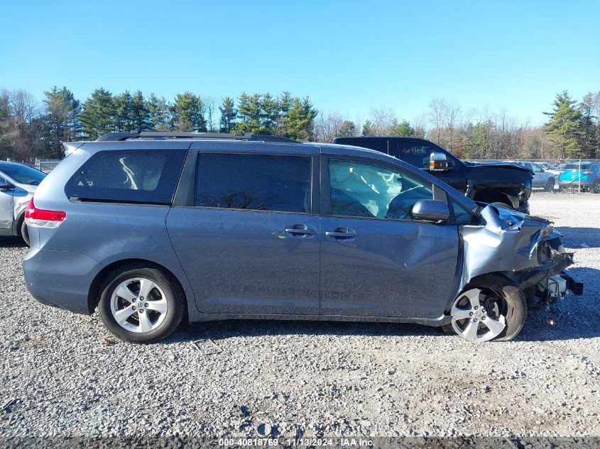 2013 Toyota Sienna Le V6 8 Passenger VIN: 5TDKK3DC3DS398204 Lot: 40818769