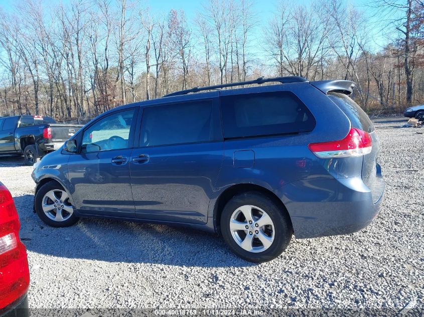 2013 Toyota Sienna Le V6 8 Passenger VIN: 5TDKK3DC3DS398204 Lot: 40818769