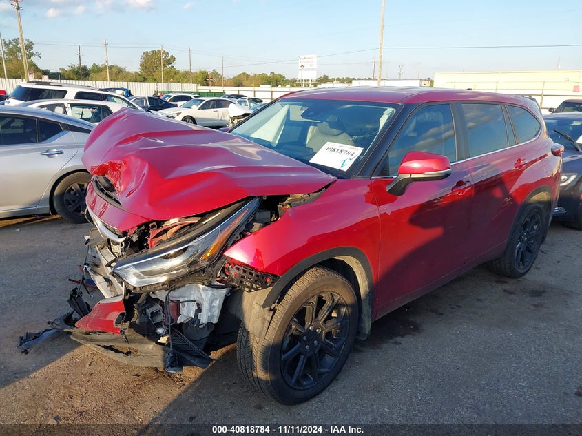 2023 TOYOTA HIGHLANDER VIN: 5TDKDRAH9PS526978