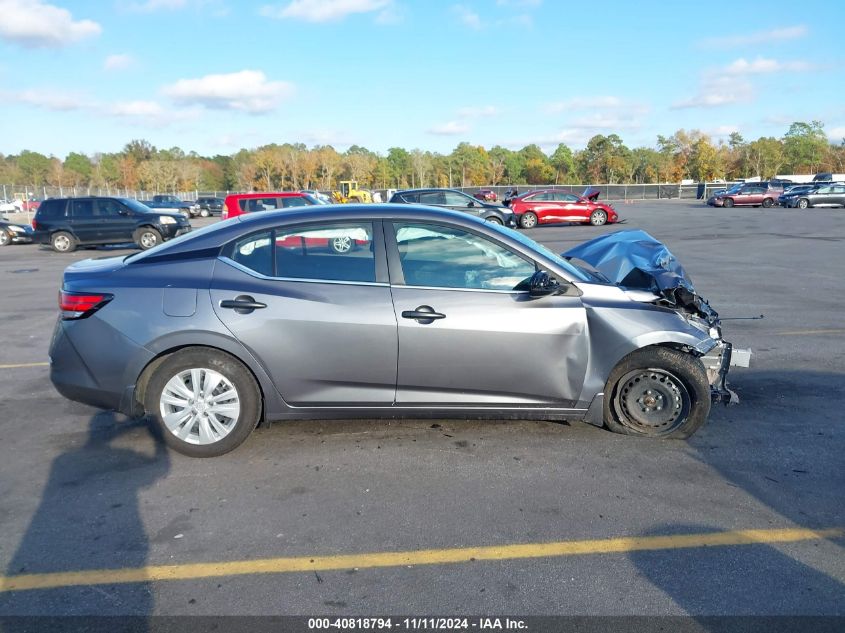 2024 Nissan Sentra S Xtronic Cvt VIN: 3N1AB8BV4RY211147 Lot: 40818794