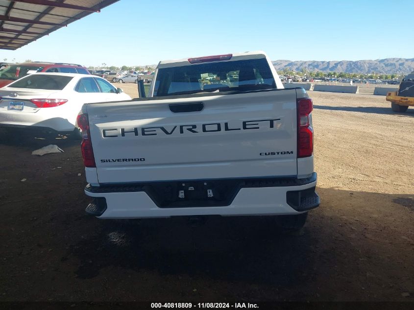 2024 Chevrolet Silverado 1500 4Wd Short Bed Custom VIN: 3GCPDBEK9RG299263 Lot: 40818809