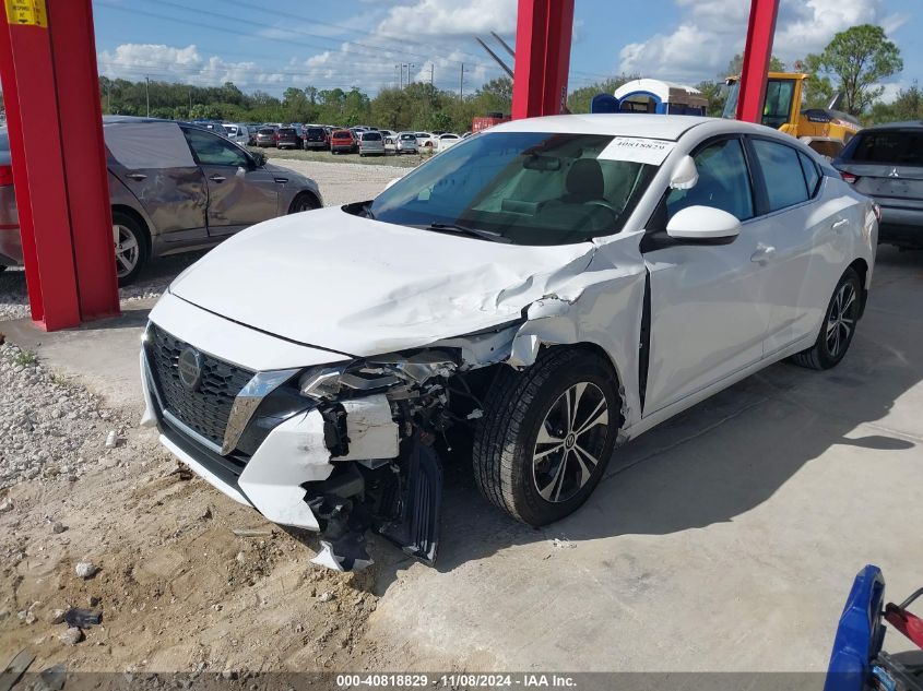 2021 Nissan Sentra Sv Xtronic Cvt VIN: 3N1AB8CV1MY207838 Lot: 40818829