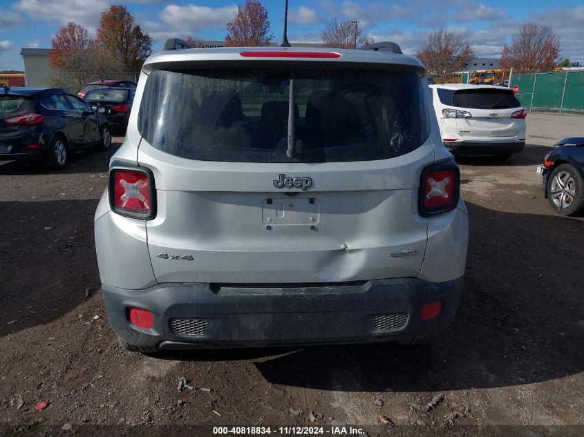 2017 Jeep Renegade Latitude 4X4 VIN: ZACCJBBB4HPE55153 Lot: 40818834