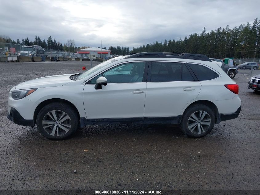 2018 Subaru Outback 2.5I Limited VIN: 4S4BSANC0J3329899 Lot: 40818836