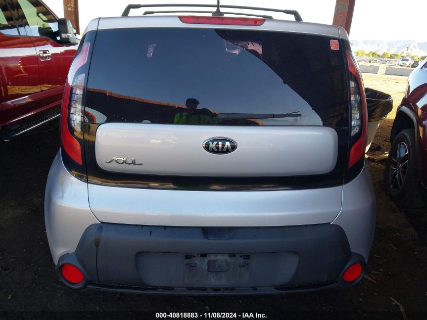 2015 Kia Soul VIN: KNDJN2A28F7776376 Lot: 40818883