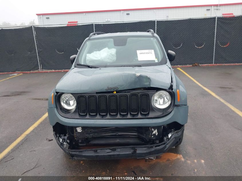 2018 Jeep Renegade Sport VIN: ZACCJBAB2JPH25620 Lot: 40818891