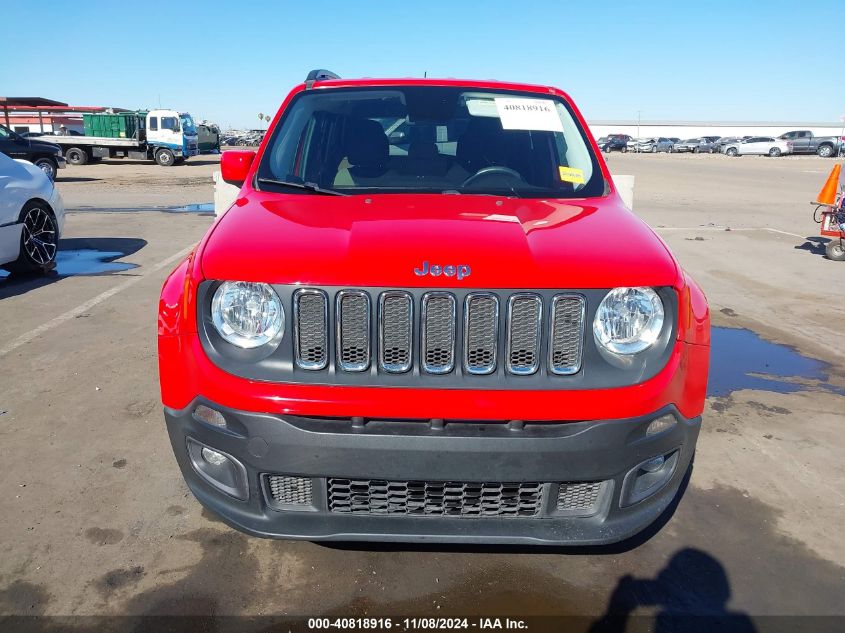 2017 Jeep Renegade Latitude Fwd VIN: ZACCJABB2HPG32938 Lot: 40818916