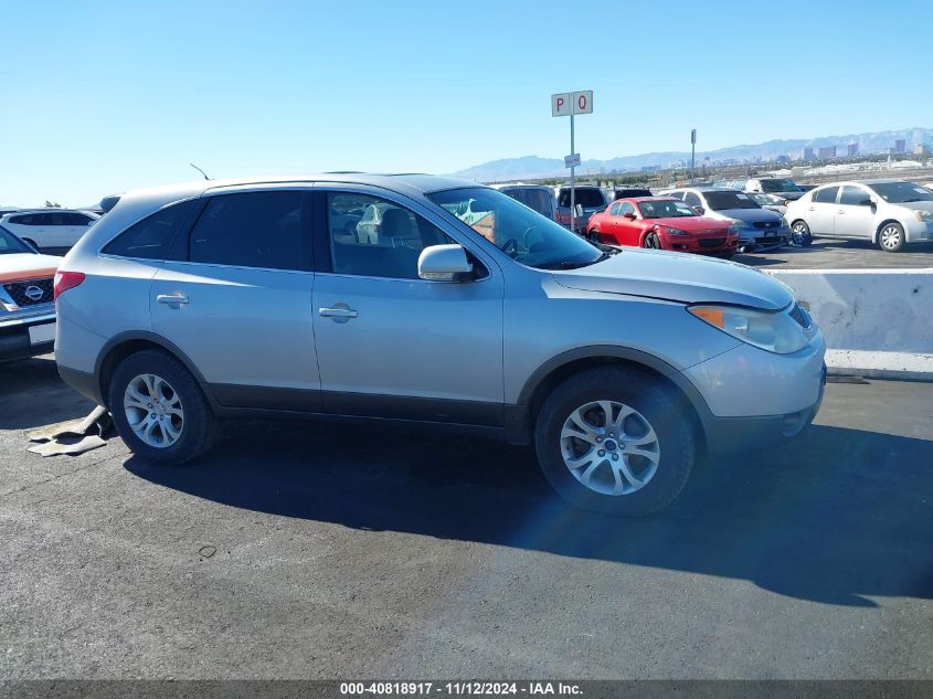 2007 Hyundai Veracruz Gls/Limited/Se VIN: KM8NU73C67U008627 Lot: 40818917