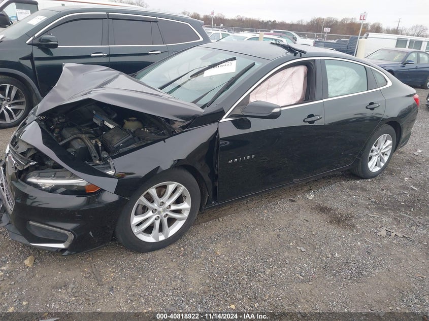 2016 CHEVROLET MALIBU VIN: 1G1ZE5ST9GF186098
