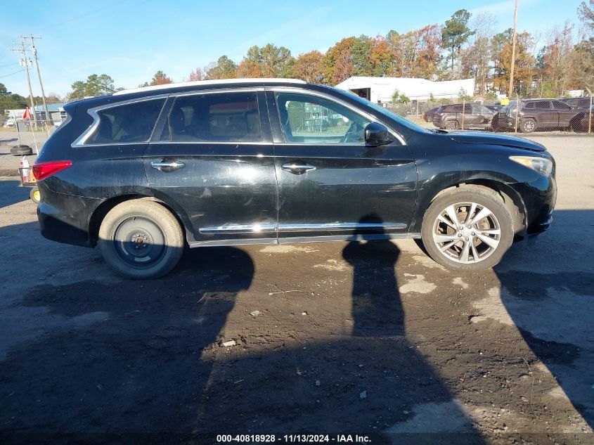 2013 Infiniti Jx35 VIN: 5N1AL0MM0DC328494 Lot: 40818928