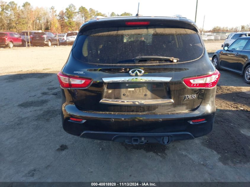 2013 Infiniti Jx35 VIN: 5N1AL0MM0DC328494 Lot: 40818928