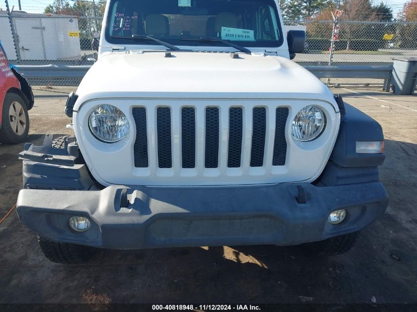 2018 Jeep Wrangler Unlimited Sport S 4X4 VIN: 1C4HJXDG7JW278361 Lot: 40818948