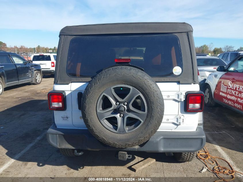 2018 Jeep Wrangler Unlimited Sport S 4X4 VIN: 1C4HJXDG7JW278361 Lot: 40818948