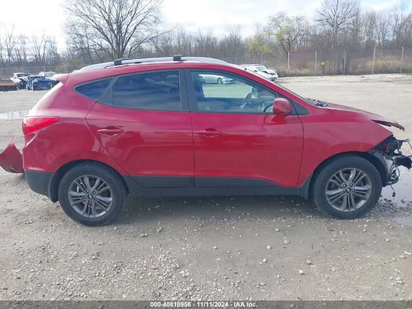 2015 Hyundai Tucson Se VIN: KM8JUCAG4FU064139 Lot: 40818956