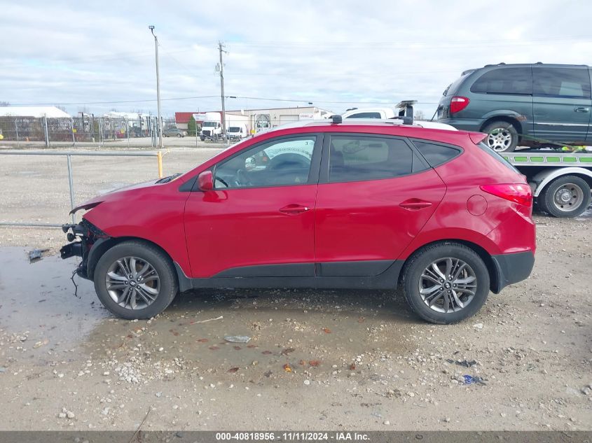 2015 Hyundai Tucson Se VIN: KM8JUCAG4FU064139 Lot: 40818956