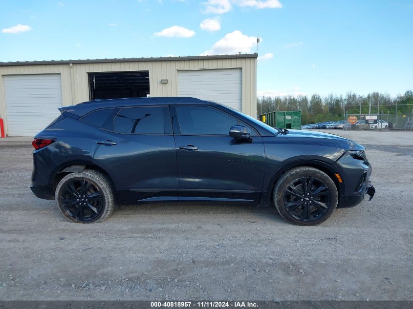 2021 Chevrolet Blazer Awd Rs VIN: 3GNKBKRS8MS567677 Lot: 40818957