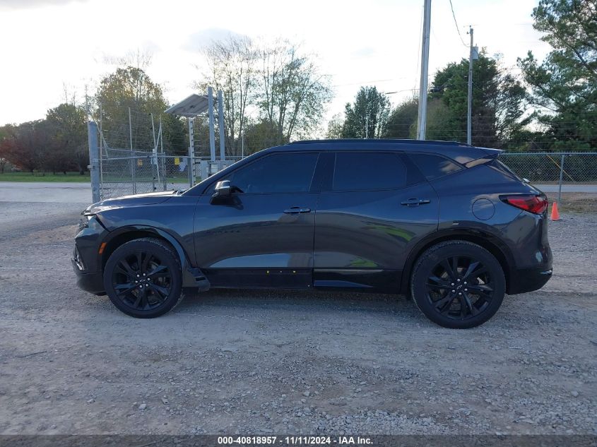 2021 Chevrolet Blazer Awd Rs VIN: 3GNKBKRS8MS567677 Lot: 40818957