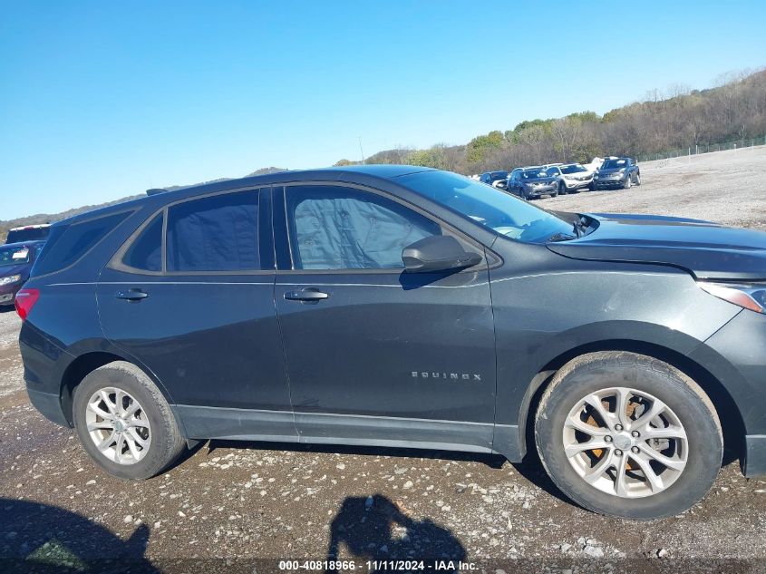 2018 Chevrolet Equinox Ls VIN: 3GNAXHEV5JS637583 Lot: 40818966