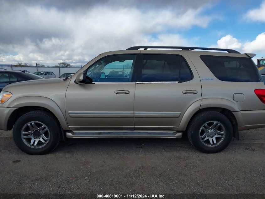 2005 Toyota Sequoia Limited V8 VIN: 5TDBT48A95S252080 Lot: 40819001