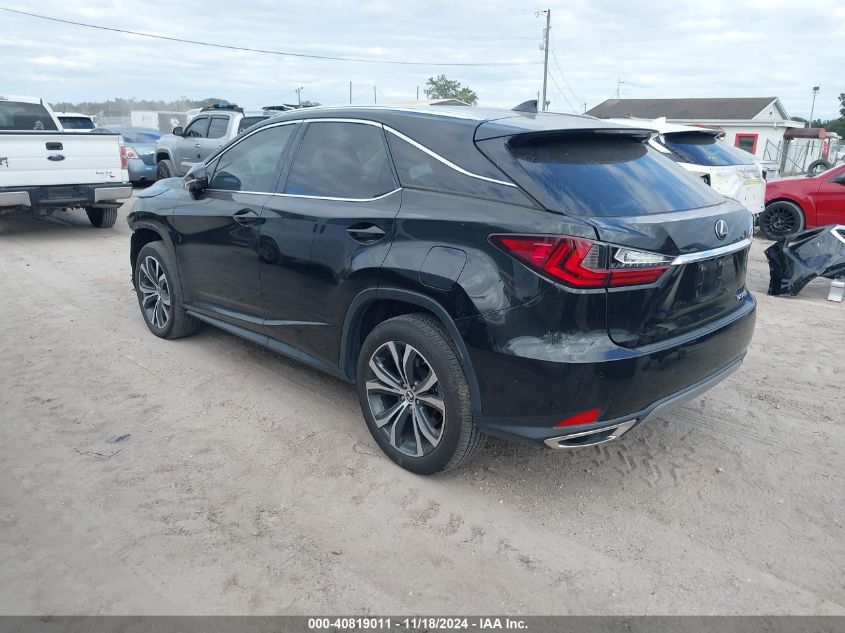 VIN 2T2HZMAA2MC191242 2021 Lexus RX, 350 no.3