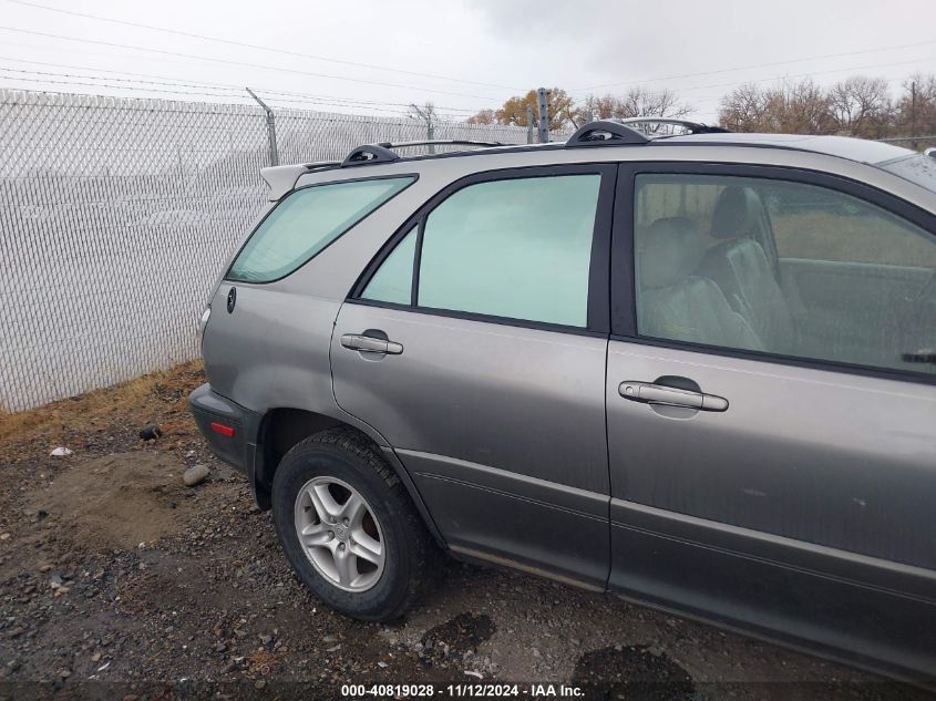 2001 Lexus Rx 300 VIN: JTJHF10UX10215569 Lot: 40819028