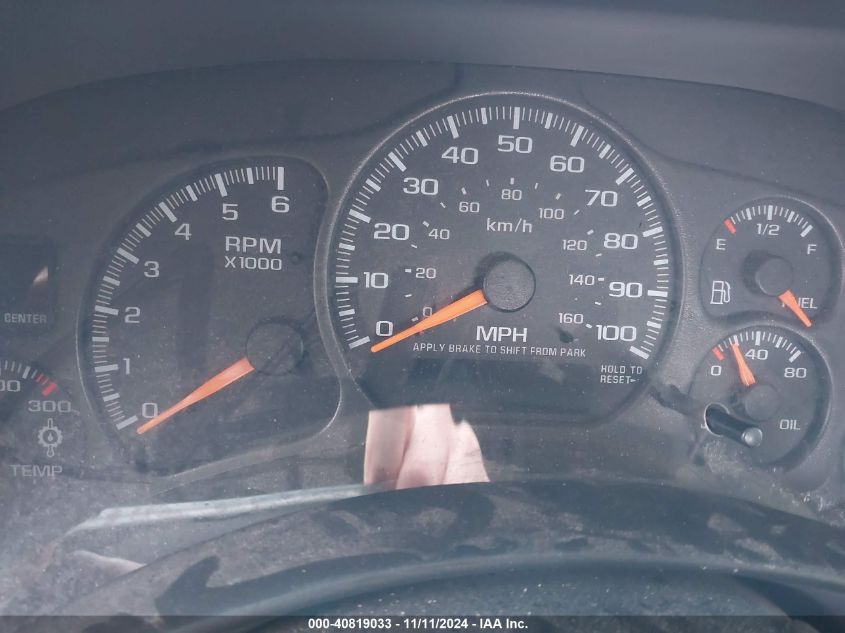 2002 Chevrolet Silverado Ls VIN: 1GCHK23U52F237347 Lot: 40819033