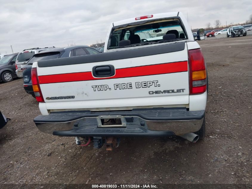 2002 Chevrolet Silverado Ls VIN: 1GCHK23U52F237347 Lot: 40819033