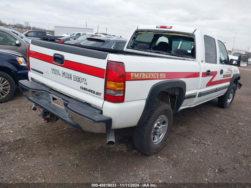 2002 Chevrolet Silverado Ls VIN: 1GCHK23U52F237347 Lot: 40819033