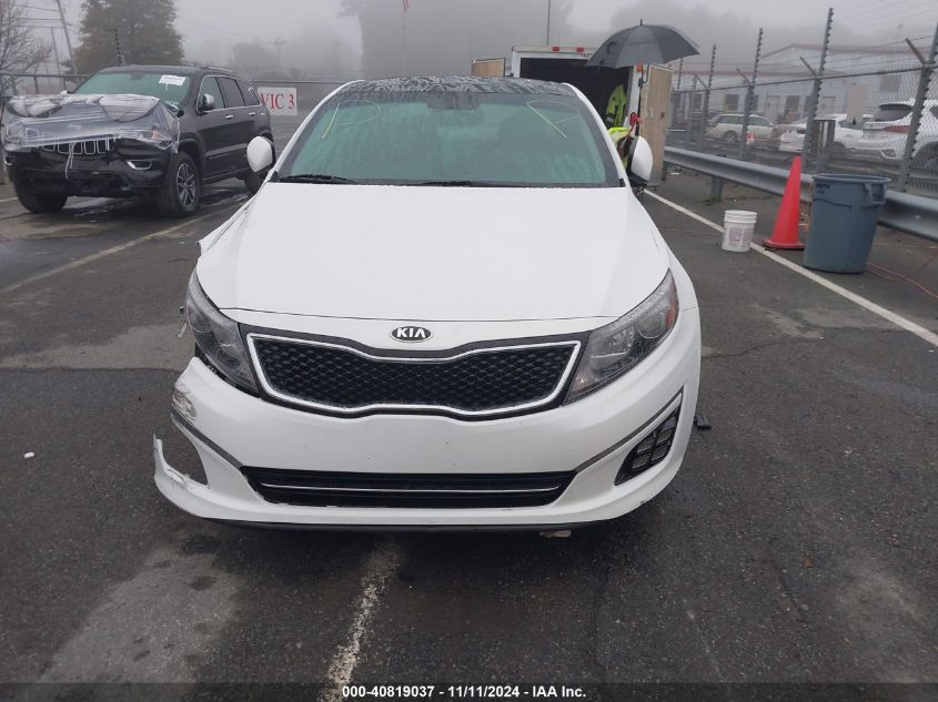 2015 KIA OPTIMA SX - 5XXGR4A65FG476802