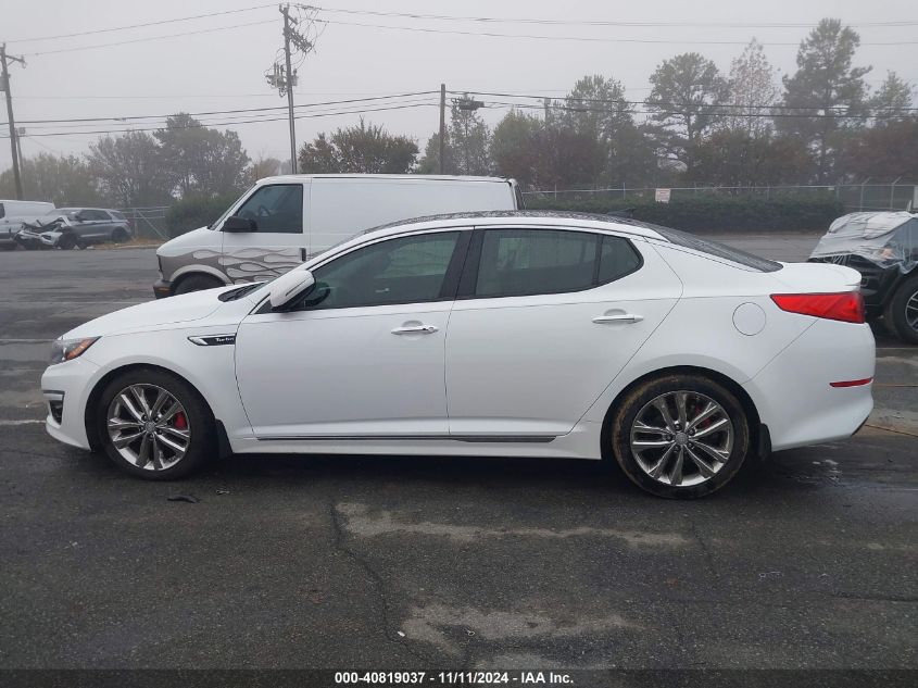 2015 Kia Optima Sx VIN: 5XXGR4A65FG476802 Lot: 40819037