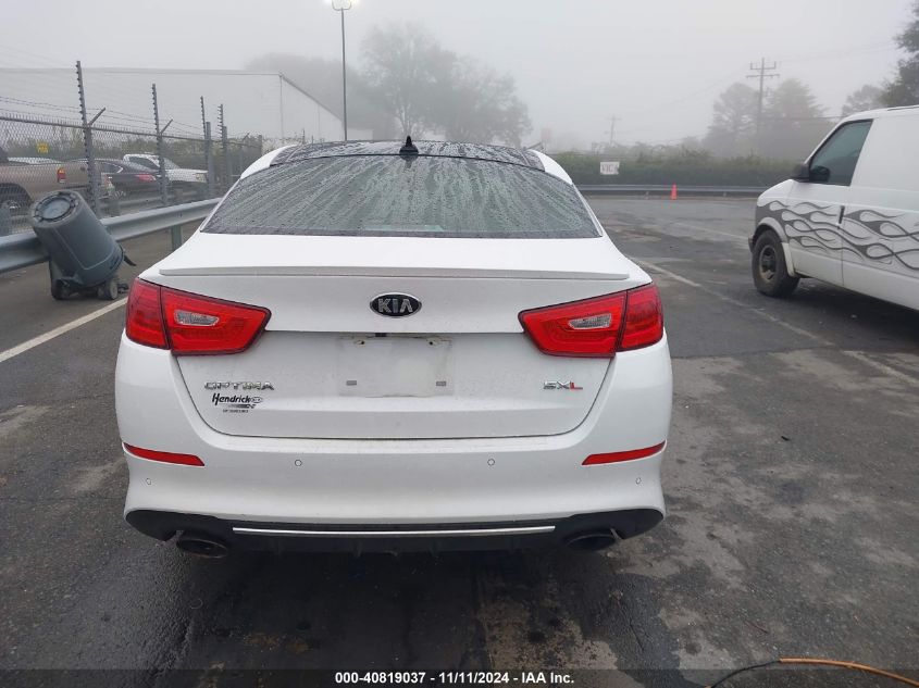 2015 KIA OPTIMA SX - 5XXGR4A65FG476802