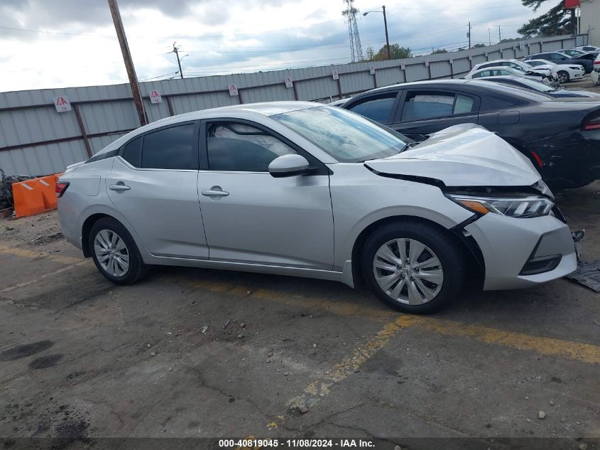 2022 Nissan Sentra S Xtronic Cvt VIN: 3N1AB8BV2NY279148 Lot: 40819045