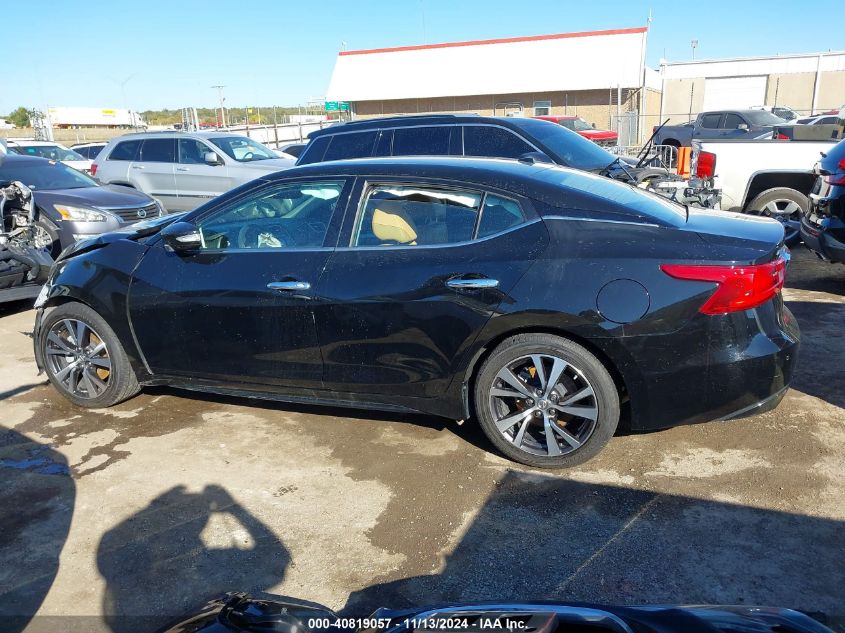 2017 Nissan Maxima 3.5 Sr VIN: 1N4AA6AP3HC382153 Lot: 40819057