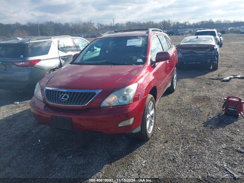 2009 Lexus Rx 350 VIN: 2T2HK31U29C124432 Lot: 40819092