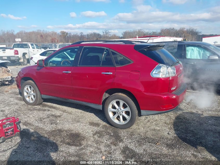 2009 Lexus Rx 350 VIN: 2T2HK31U29C124432 Lot: 40819092