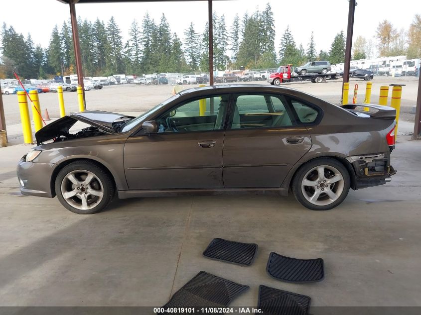 2009 Subaru Legacy 2.5I VIN: 4S3BL616597213004 Lot: 40819101